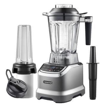 AMZCHEF Blender AMZCHEF ZM5003-GA s visokom snagom od 1800 W i kapacitetom od 1,85 l za savršene napitke i jela.