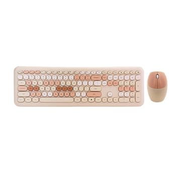 MOFII Bežični set tipkovnice i miša MOFII 666 2.4G (bež)