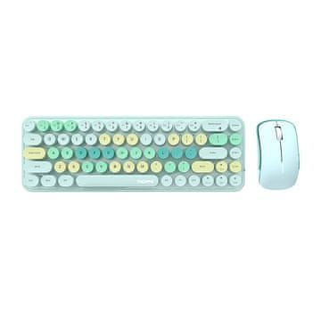 MOFII Bežični set tipkovnice i miša MOFII Bean 2.4G (zeleni)