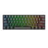 Royal Kludge Mehanička tipkovnica Royal Kludge RK61 RGB, smeđi prekidač (crna)