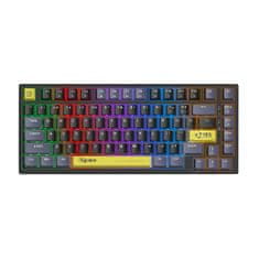 Onikuma Mehanička tipkovnica ONIKUMA G52, 82 tipke, USB, crna, s RGB pozadinskim osvjetljenjem
