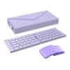 Delux Bežični sklopivi set tipkovnice Delux KF10 i miša MF10PR, ergonomski dizajn