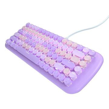 MOFII MOFII Candy M žičana tipkovnica (ljubičasta)