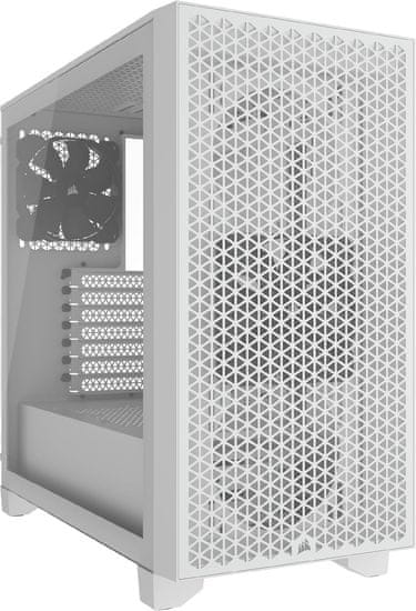 Corsair 3000D Airflow kućište, Mid-Tower, bijelo (CC-9011252-WW)