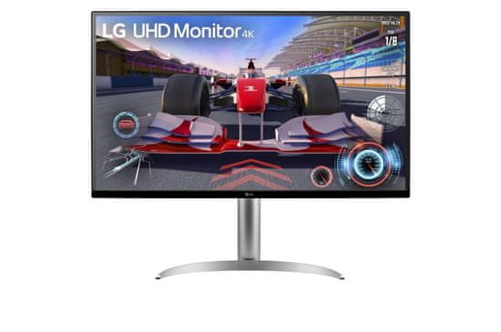 LG 32UQ750P-W monitor, 80 cm, 4K UHD, VA, sivi (32UQ750P-W.AEU)
