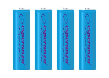 slomart Esperanza EZA104B - Ni-MH AA akumulatori 2000 mAh, 4 kom, plavi