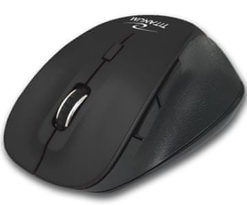 slomart Titanum TM122K Bežični miš, Bluetooth, 6D optički, crni