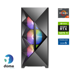 Anni Gamer Extreme stolno računalo, R7-9700X, 32GB, SSD2TB, RTX5070 Ti, FreeDOS