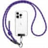 Innostyle remen za vrat telefona, crossbody, umetak, jako ljubičasti, 8 mm