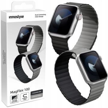 Innostyle remen za apple watch ultra 42 44 45 49 mm vodootporan magnetski
