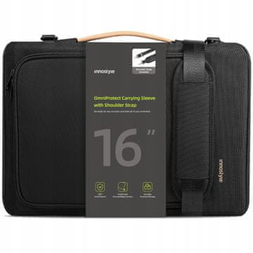 Innostyle Innostyle torba za laptop 15.6 16 vodootporna etui case omniprotect s remenom