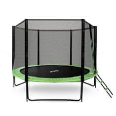 Aga Sport Pro Trampolin 305 cm Svijetlo zelena + zaštitna mreža + ljestve
