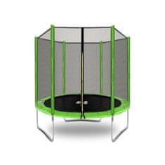 Aga SPORT TOP Trampolin 180 cm Svijetlo zelena + zaštitna mreža