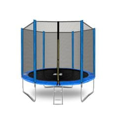 Aga Sport Top Trampolin 250 cm Plava + zaštitna mreža + ljestve