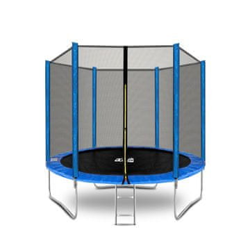Aga Sport Top Trampolin 250 cm Plava + zaštitna mreža + ljestve