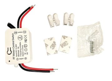 Secutek Relé za upravljanje motorima / Motor control Switch - 433Mhz, 12-80V, 5A