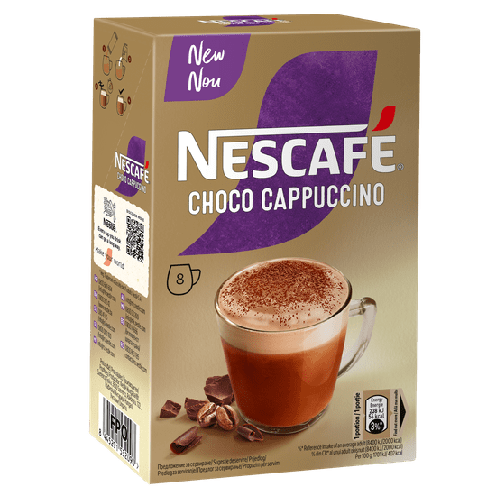 NESCAFÉ Choco Cappuccino instant kava, 8×14 g
