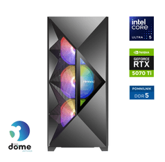 Anni Gamer Extreme stolno računalo, Ultra 5-245KF, 32 GB, SSD2TB, RTX5070 Ti, FreeDOS