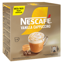  Nescafé Vanilla Cappuccino instant kava, 14×14 g     