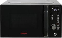 AIWA mikrovalna pećnica s kombinaciju roštilja AMW-202DG/BK, 20 l, digitalna, 700W