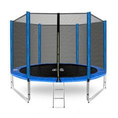 Aga Sport Pro Trampolin 305 cm Plava + zaštitna mreža + ljestve