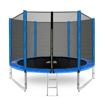 Aga Sport Pro Trampolin 305 cm Plava + zaštitna mreža + ljestve