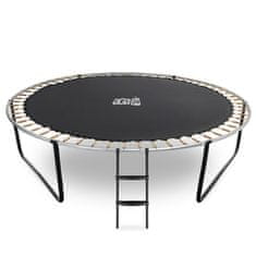 Aga Sport Pro Trampolin 305 cm Crna + zaštitna mreža + ljestve