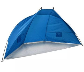 XQMAX Sklopivi plažni šator, UV50+, 270x120x120, plavi