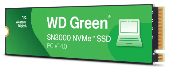 WD Zeleni SSD disk, 2 TB, SN3000 NVMe, zeleni (WDS200T4G0E)