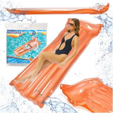 Bestway 44013 Napuhujući plivaći madrac narančasti