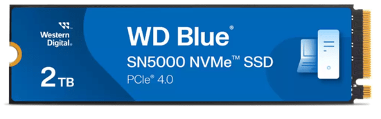 WD Plavi SSD disk, 2 TB, SN5000 NVMe (WDS200T4B0E)