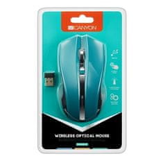Canyon Računalni miš CMSW05 / optical / 4 buttons / 1600dpi - green