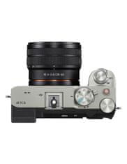 Sony ILCE7CM2LB digitalni fotoaparat bez ogledala + leća SEL2860, srebrna