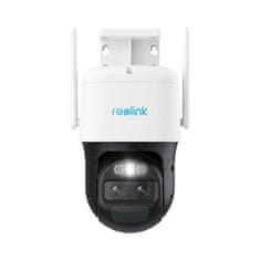 Trackmix G770 IP kamera, 4K UHD, 8MP, 4G LTE, baterija, pan+tilt, 2x leća, reflektori, aplikacija