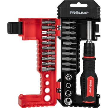 PROFIX 25-DJELNI SET NASTAVKA S ODVIJAČEM 10716