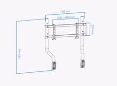 UVI Racing Seat PRO V2 stalak za TV/monitor