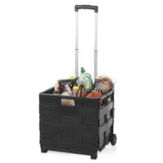 HOME & MARKER® Višenamjenska sklopiva kolica za prijevoz tereta 35x38x29 cm, prijenosna i kompaktna | CARRYMAX