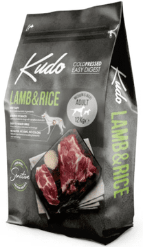 Kudo Suha hrana za pse, Medium-Maxi Adult, janjetina i riža, 12 kg
