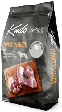 Kudo Suha hrana za pse, Medium-Maxi Adult, ćuretina i patka, 12 kg