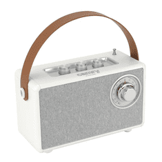 Camry Radio Camry CR 1902W, Analog FM, Bluetooth, USB, SD, White