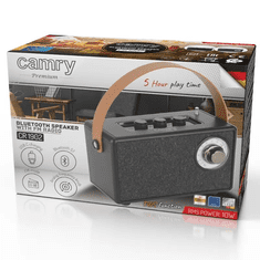 Camry Radio Camry Cr 1902b, Analog FM, Bluetooth, USB, SD, Black