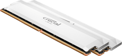 Crucial Pro Overclocking memorija (RAM), 32 GB (2x 16 GB komplet), DDR5, CL38, 6400 MHz, UDIMM, bijela (CP2K16G64C38U5W)