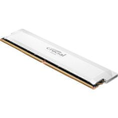 Crucial Pro Overclocking memorija (RAM), 16 GB, DDR5, CL38, 6400 MHz, UDIMM, bijela (CP16G64C38U5W)