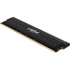 Crucial Pro Overclocking memorija (RAM), 16 GB, DDR5, CL38, 6400 MHz, UDIMM, crna (CP16G64C38U5B)