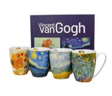 ZAKLADNICA DOBRIH I. Set od 4 klasične šalice inspirirane slikarom Vincent Van Gogh