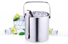 Alpina Kanta za led ED-249576 Ice bucket + tongs stainless steel 1.2 l