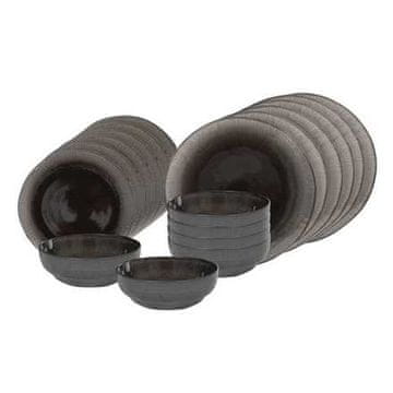 Ostatní Set tanjura za večeru HT-24327376 18 kom. Uzemljenje