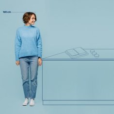 Kela Zdjele za posluživanje KL-16629 hot stone XL Country acacia wood dark gray 29.0x23.0x4.5cm