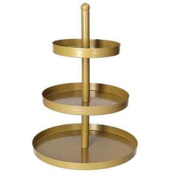 Ostatní Sitnica HT-24500465 troslojna stolica od nehrđajućeg čelika 35 cm zlatna