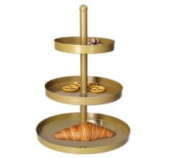 Ostatní Sitnica HT-24500465 troslojna stolica od nehrđajućeg čelika 35 cm zlatna